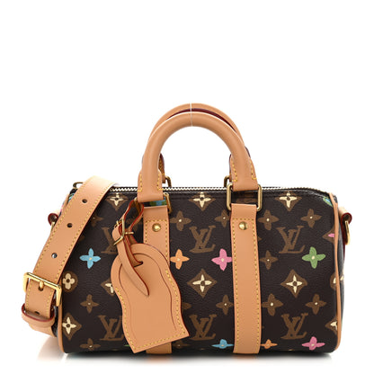 Louis Vuitton Monogram Craggy Keepall Bandouliere 25 Chocolate 1 of 10