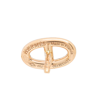 Hermes 18K Rose Gold TPM Farandole Stud Earrings 4 of 5