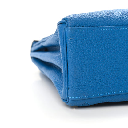 Hermes Taurillon Clemence Kelly Ado Backpack Mykonos 7 of 8