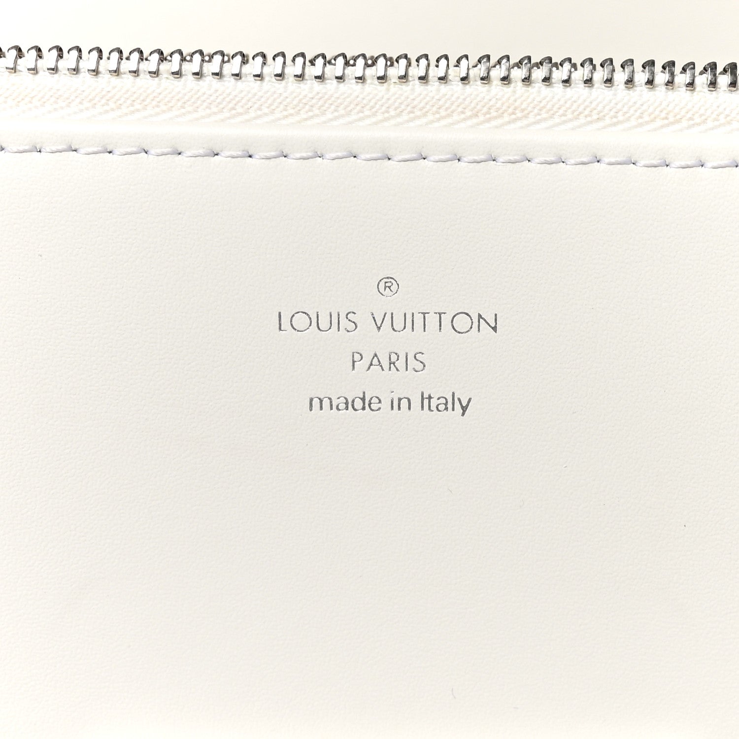 Louis Vuitton Calfskin Reverse Monogram Swing White 7 of 10