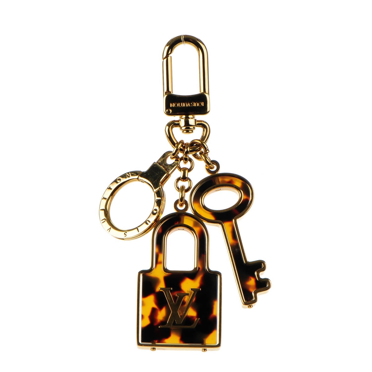 Louis Vuitton Acetate Confidence Bag Charm Key Holder 1 of 5