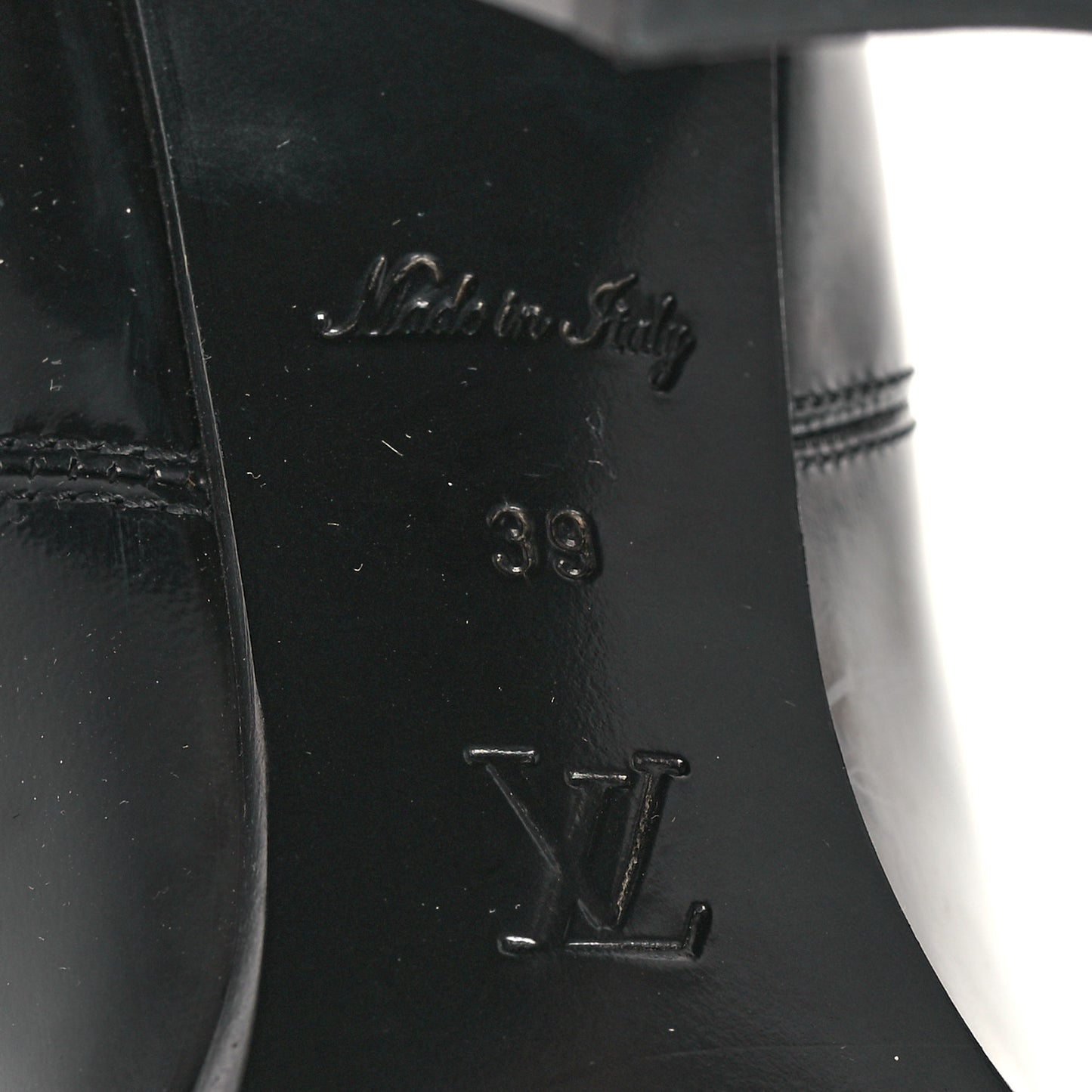 Patent Nano Monogram Ankle Star Trail Boots 39 Black