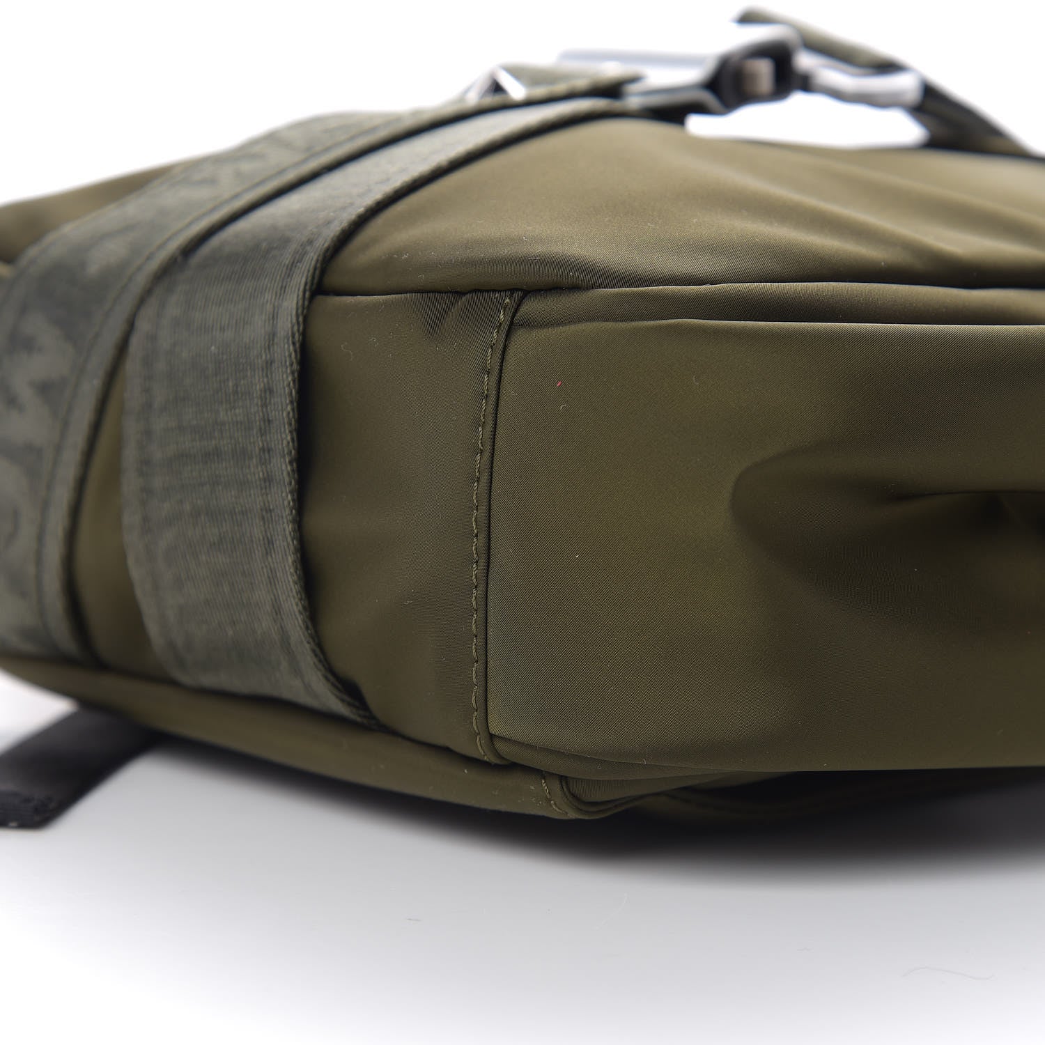 MCM Nylon Jemison Crossbody Loden Green 7 of 8