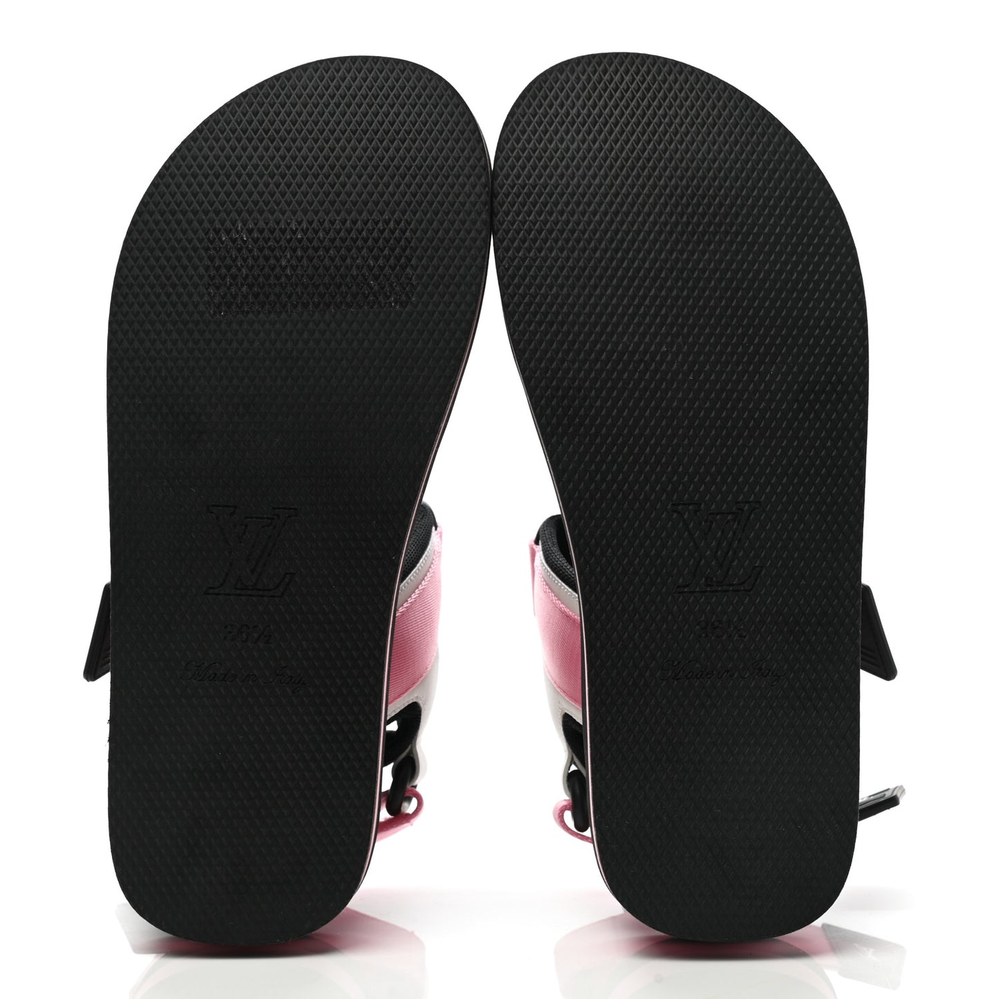 Monogram Flat Arcade Sandals 36.5 Pink