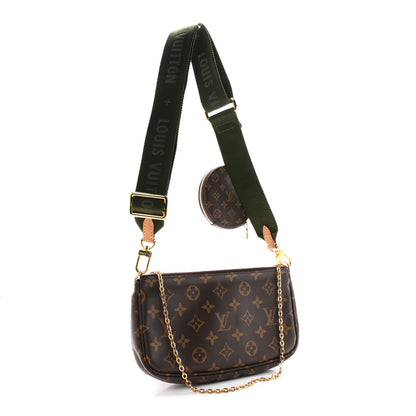 Louis Vuitton Monogram Multi Pochette Accessories Kaki 3 of 11