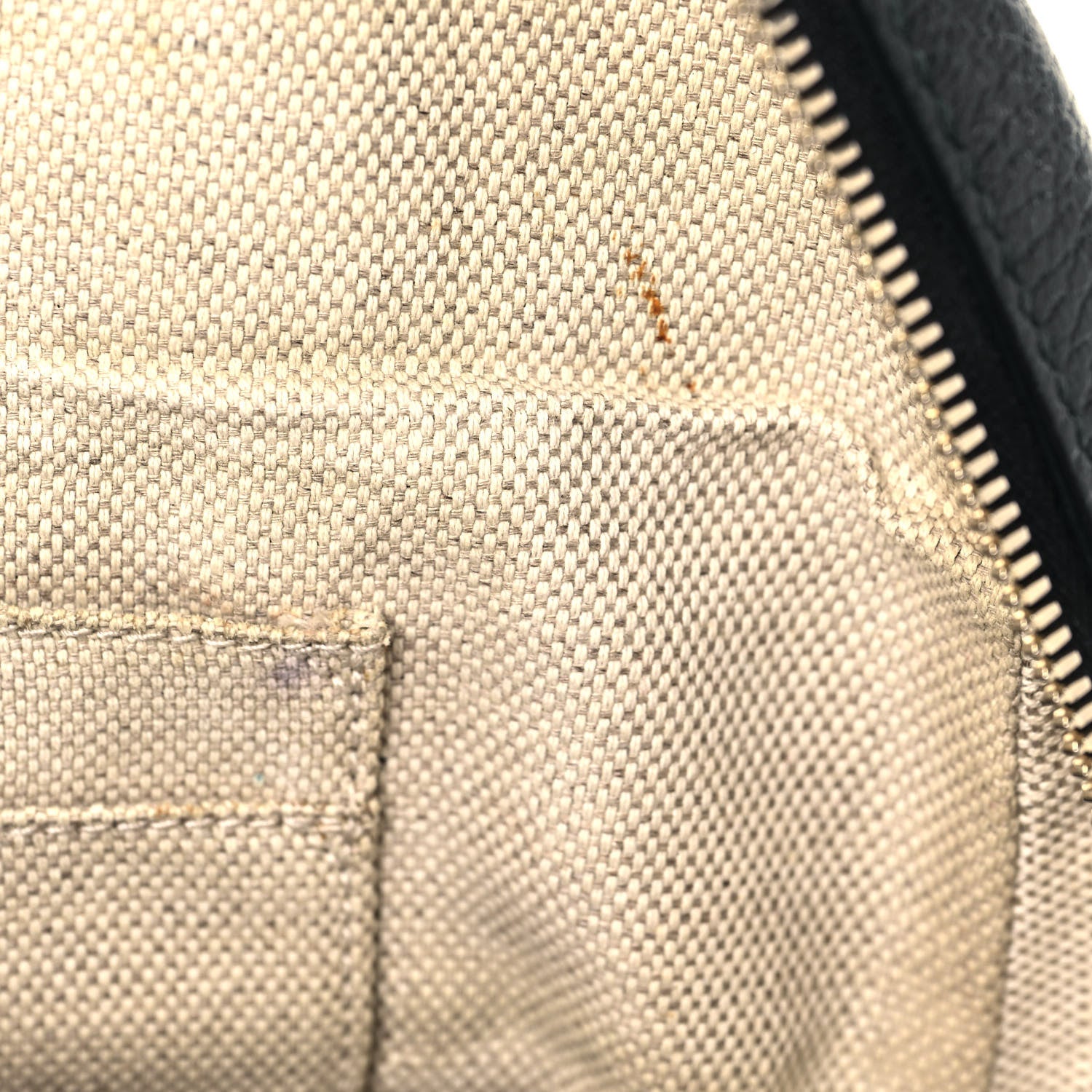 Gucci Pebbled Calfskin Soho Chain Backpack Black 13 of 24