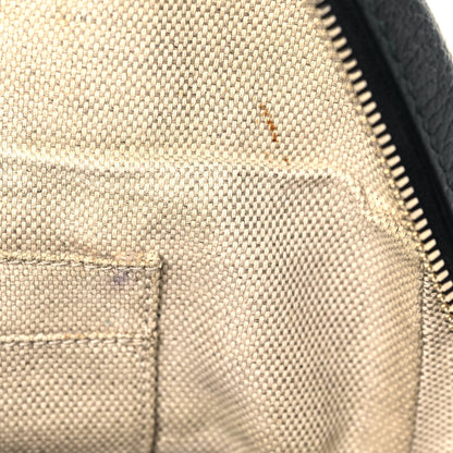 Gucci Pebbled Calfskin Soho Chain Backpack Black 13 of 24