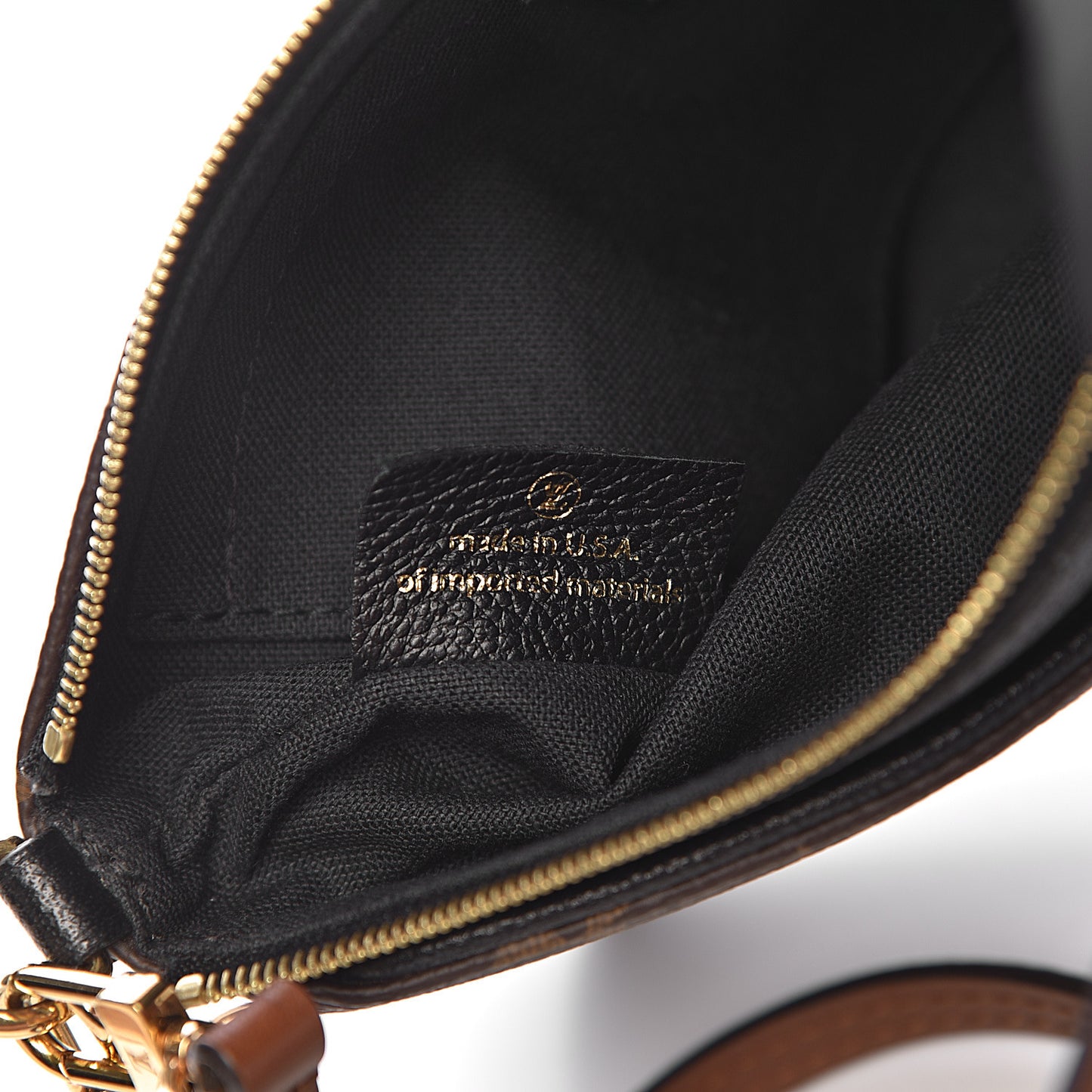 Monogram Pallas Clutch Black