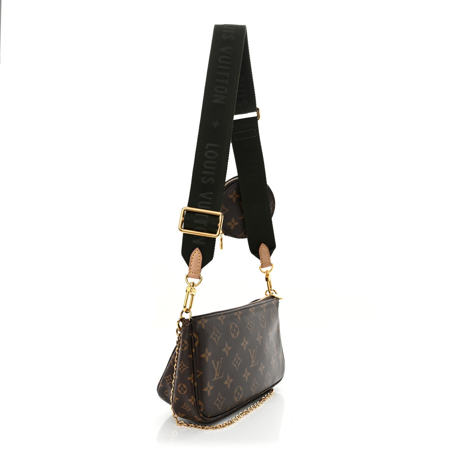 Louis Vuitton Monogram Multi Pochette Accessories Kaki 3 of 11