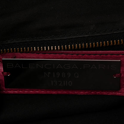 Balenciaga Agneau Classic Hardware Work Pourpre 7 of 15