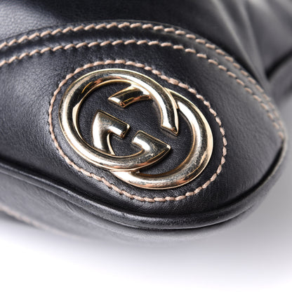 Gucci Calfskin Medium New Britt Hobo Black 7 of 7