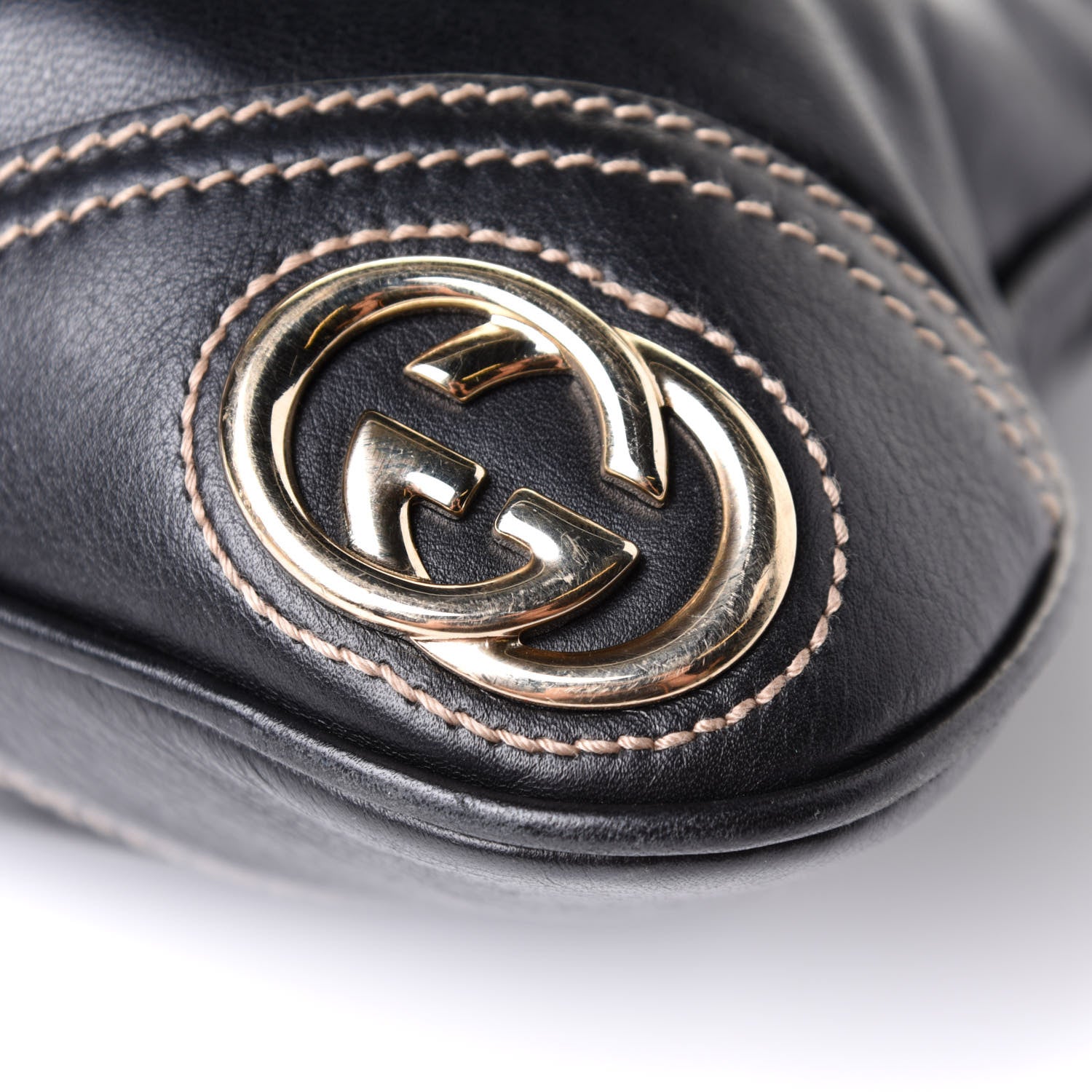 Gucci Calfskin Medium New Britt Hobo Black 7 of 7