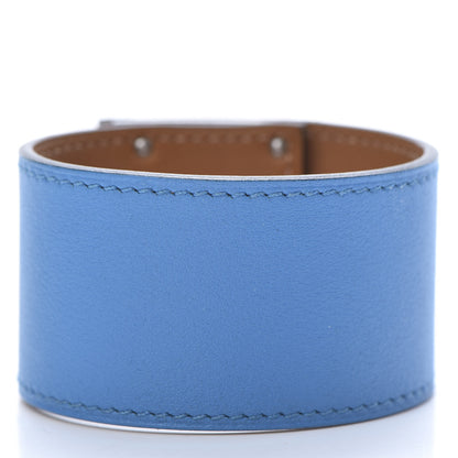 Hermes Swift Kelly Dog Bracelet T2 Bleu Zanzibar 3 of 6