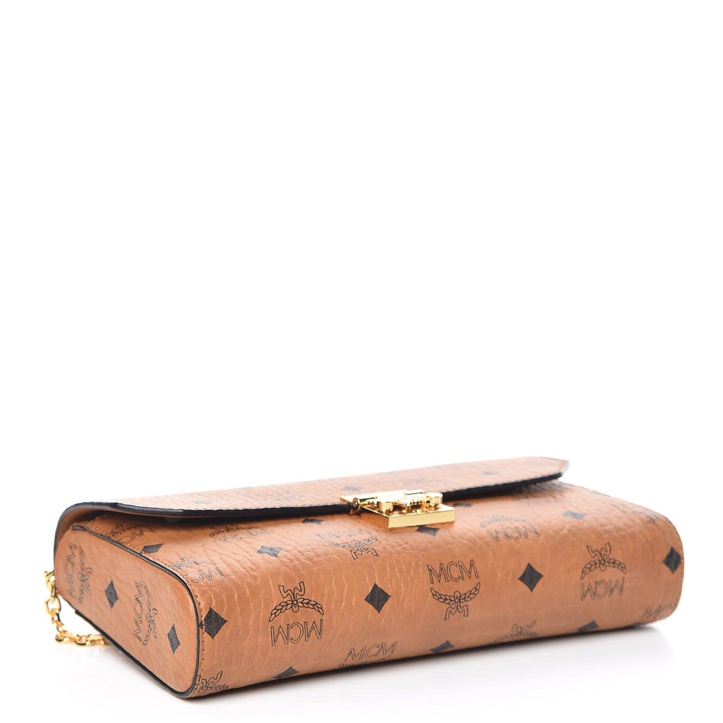Visetos Small Millie Crossbody Bag Cognac