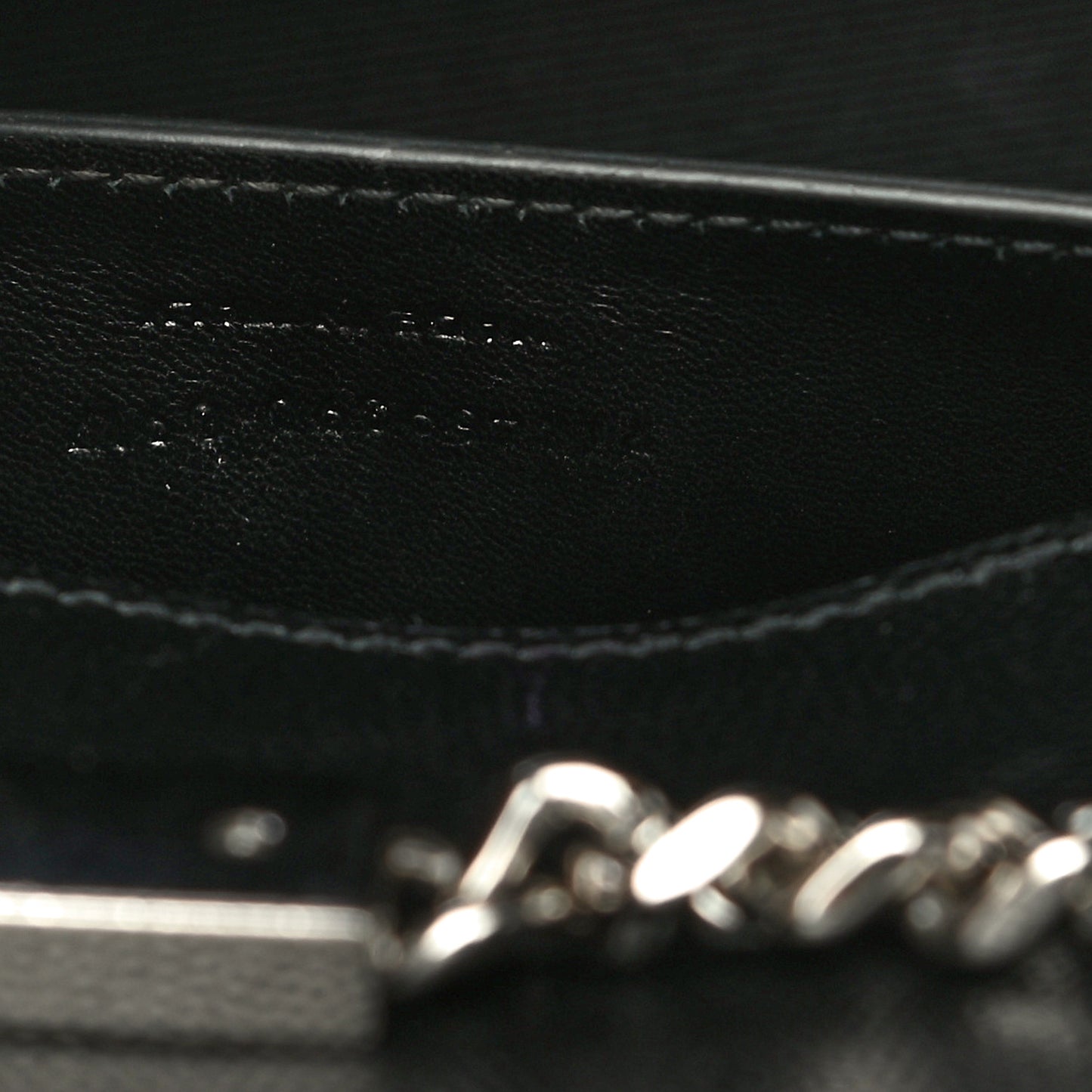 Grain De Poudre Small Monogram Kate Satchel Black