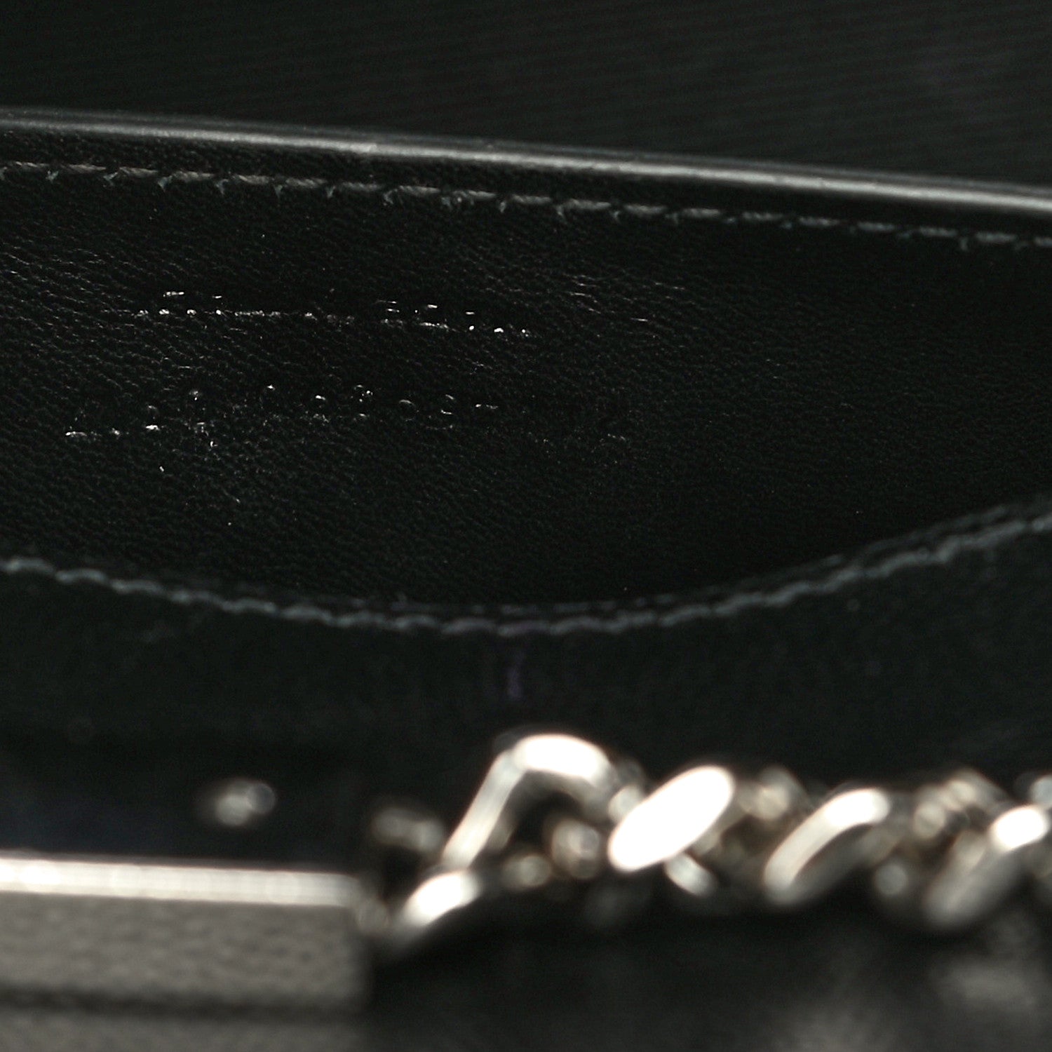 Saint Laurent Grain De Poudre Small Monogram Kate Satchel Black 8 of 10