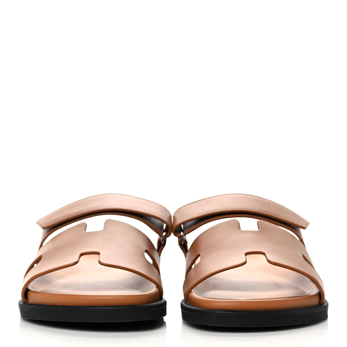 Calfskin Mens Chypre Sandals 43 Gold
