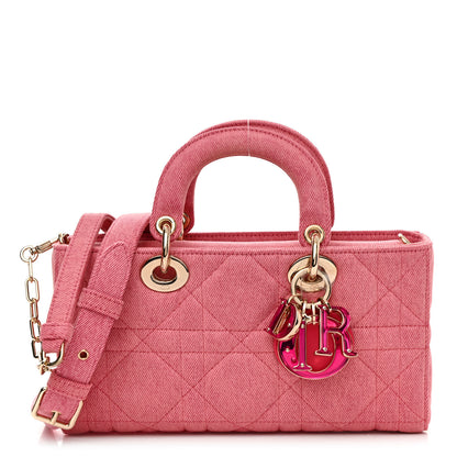 Christian Dior Denim Macrocannage Lady D-Joy Pink 1 of 10