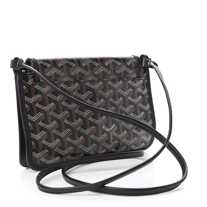Goyard Goyardine Plumet Wallet Clutch Black 2 of 9