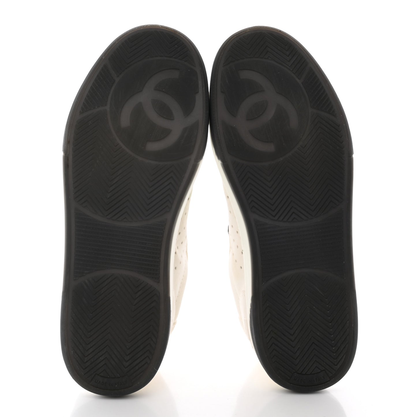 Suede Calfskin Logo Sneakers 39 Black White