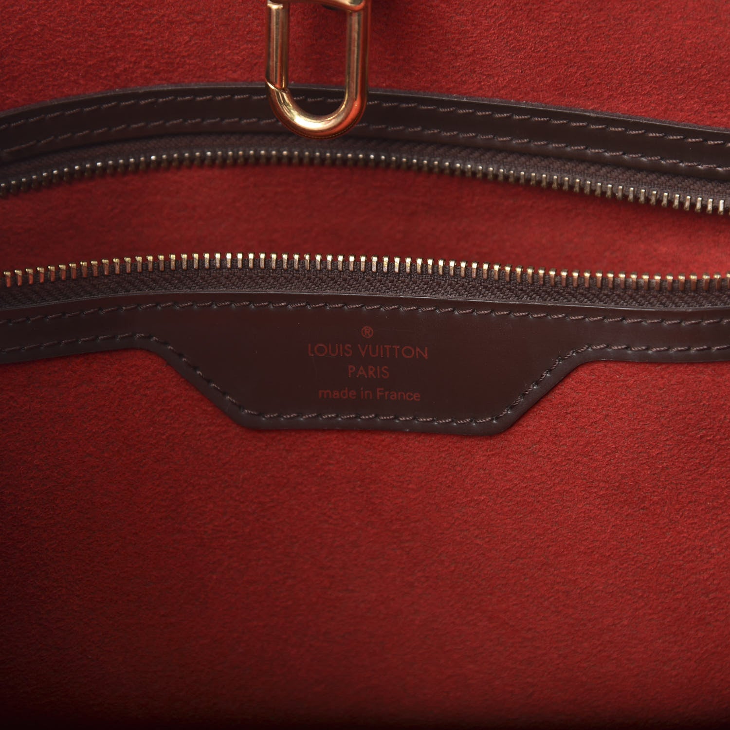 Louis Vuitton Damier Ebene Hampstead MM 6 of 14