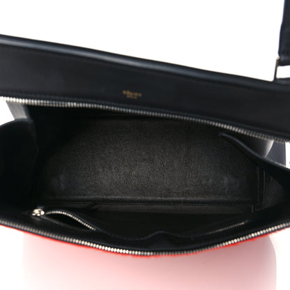 Celine Pony Hair Medium Edge Shoulder Bag Vermillion 5 of 10