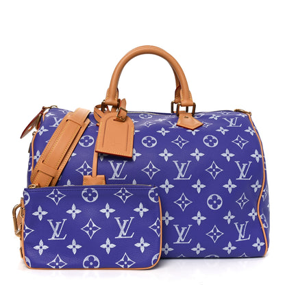 Louis Vuitton Calfskin Monogram Speedy P9 Bandouliere 40 Amethyst 2 of 12