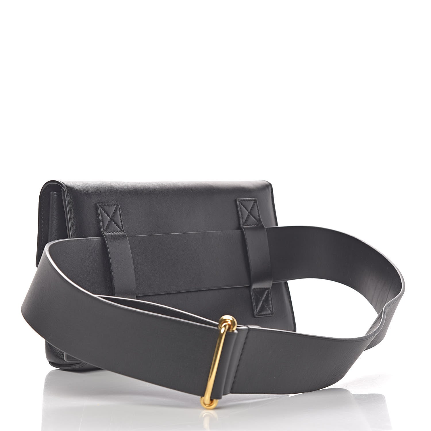 Celine Natural Calfskin Bum Bag Black 3 of 12