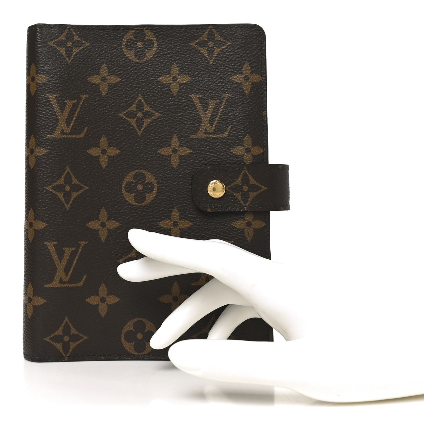 Monogram Medium Ring Agenda Cover
