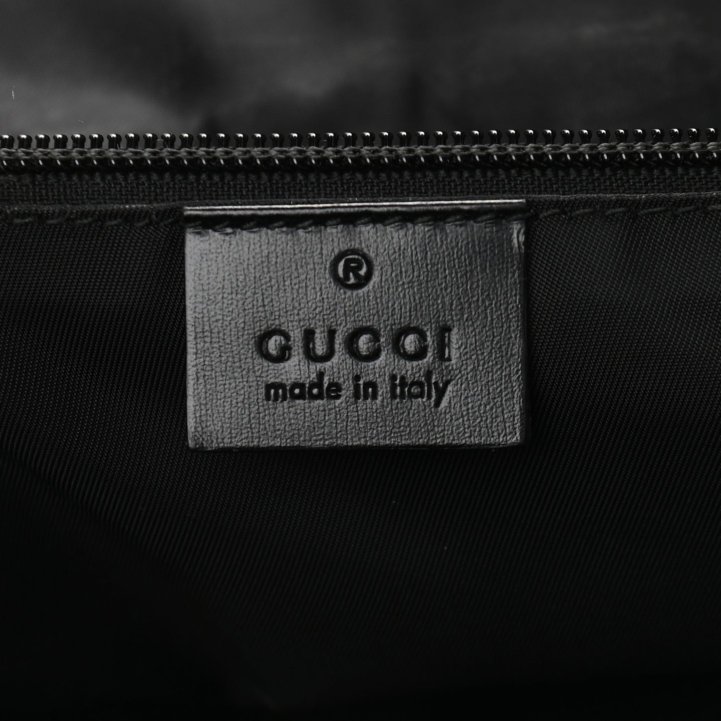 Coated Canvas Interlocking G Travel Backpack Black