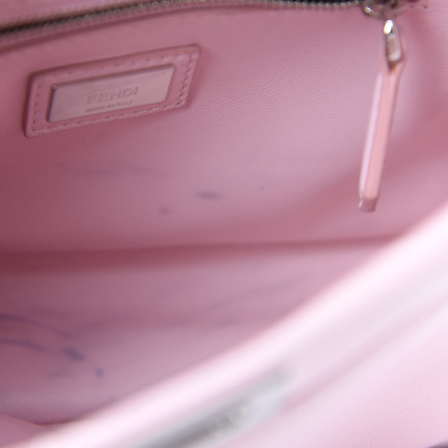 Nappa Mini Peekaboo Iconic Satchel Peonia
