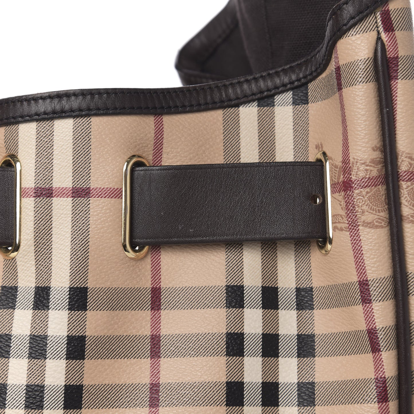 Haymarket Check Medium Walden Belted Hobo Chocolate