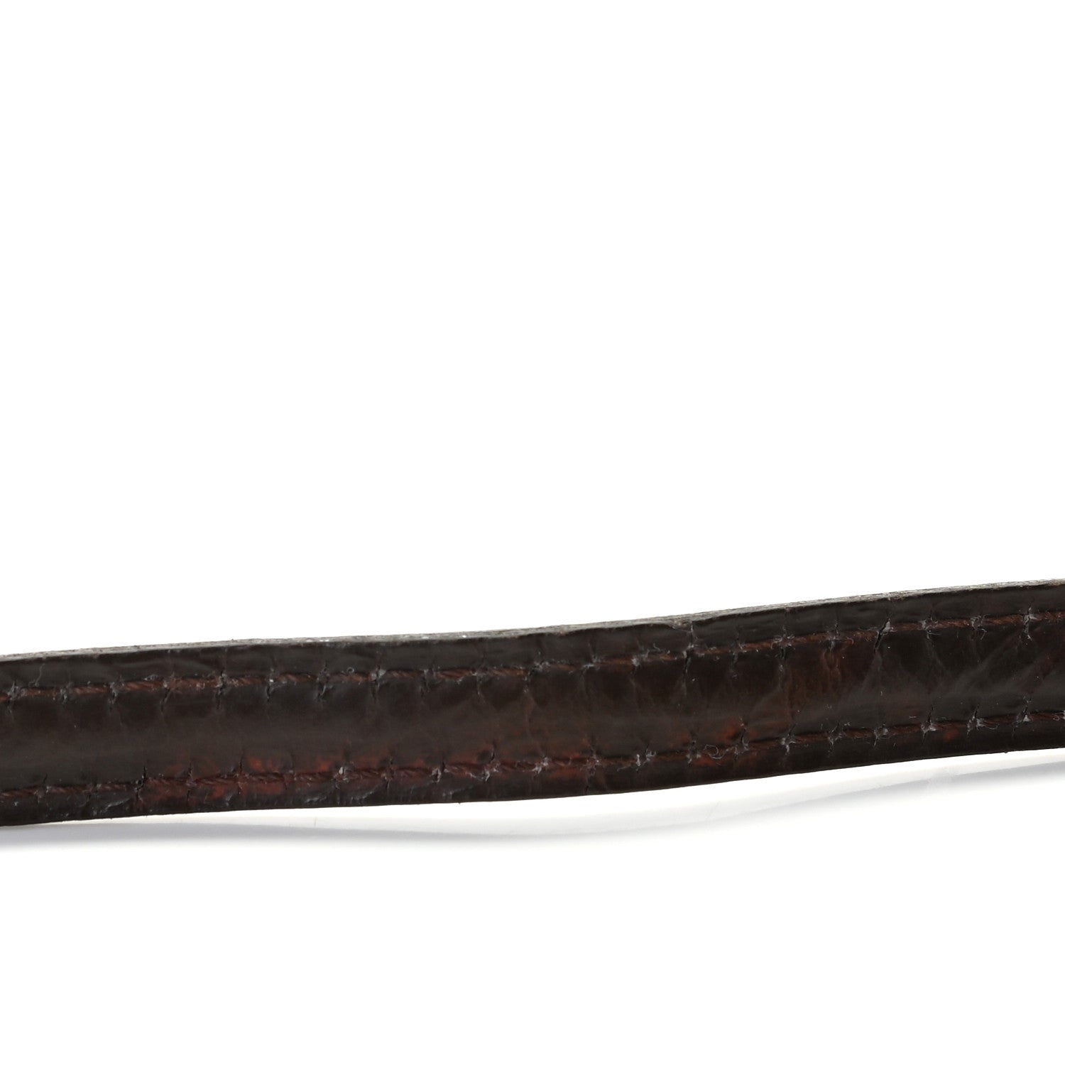 Louis Vuitton Calfskin 16mm Adjustable Shoulder Strap Brown 4 of 5