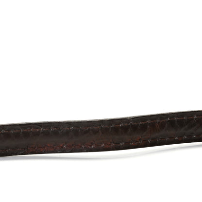 Louis Vuitton Calfskin 16mm Adjustable Shoulder Strap Brown 4 of 5