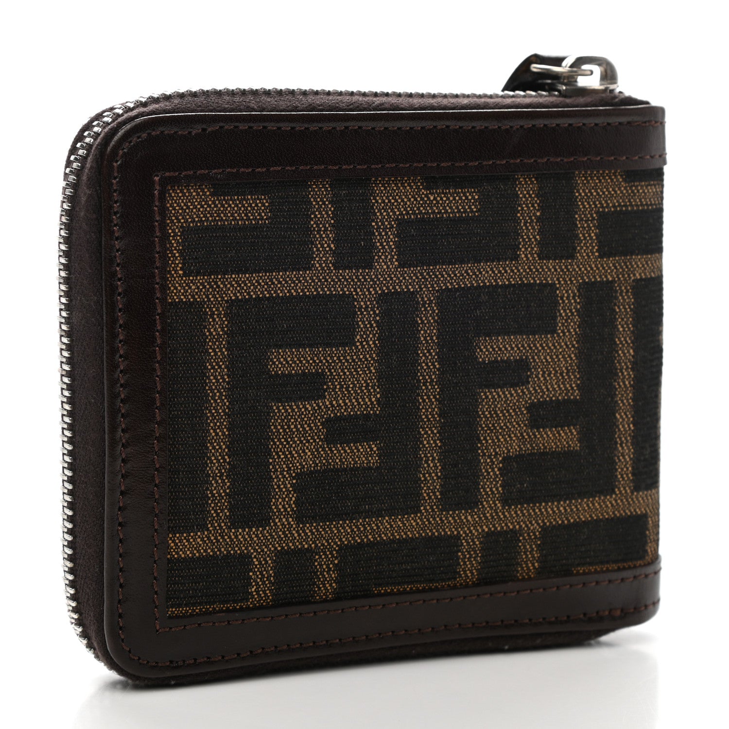 Fendi Zucca Zip Around Wallet Tobacco 3 of 6