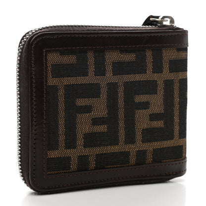 Fendi Zucca Zip Around Wallet Tobacco 3 of 6