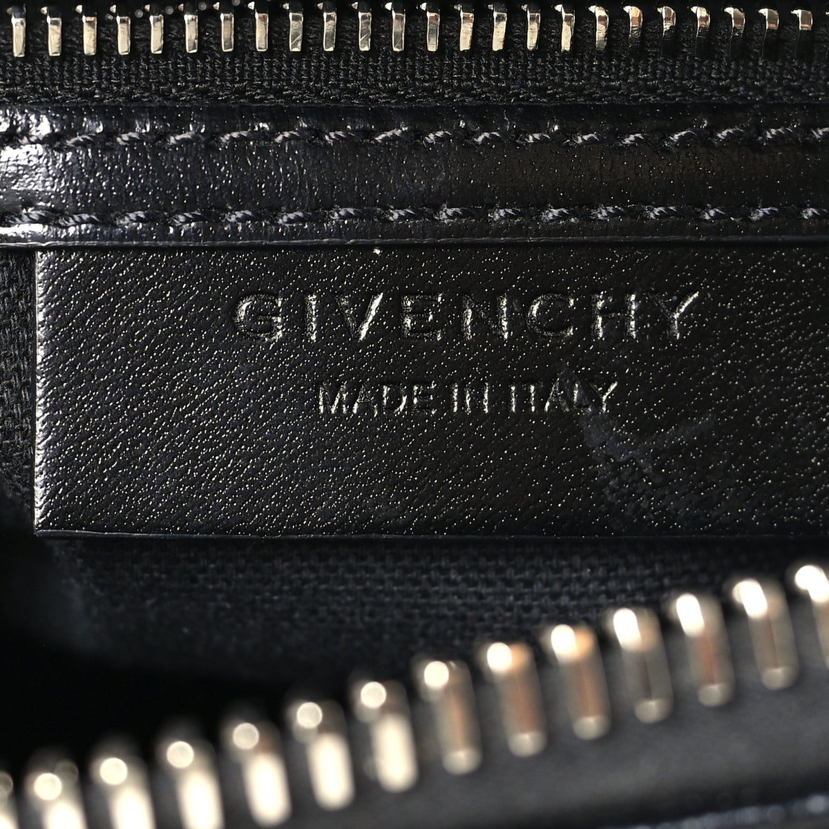 Givenchy Shiny Lord Calfskin Mini Antigona Black 6 of 10
