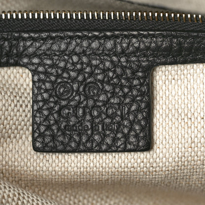 Gucci Pebbled Calfskin Large Soho Hobo Black 6 of 10
