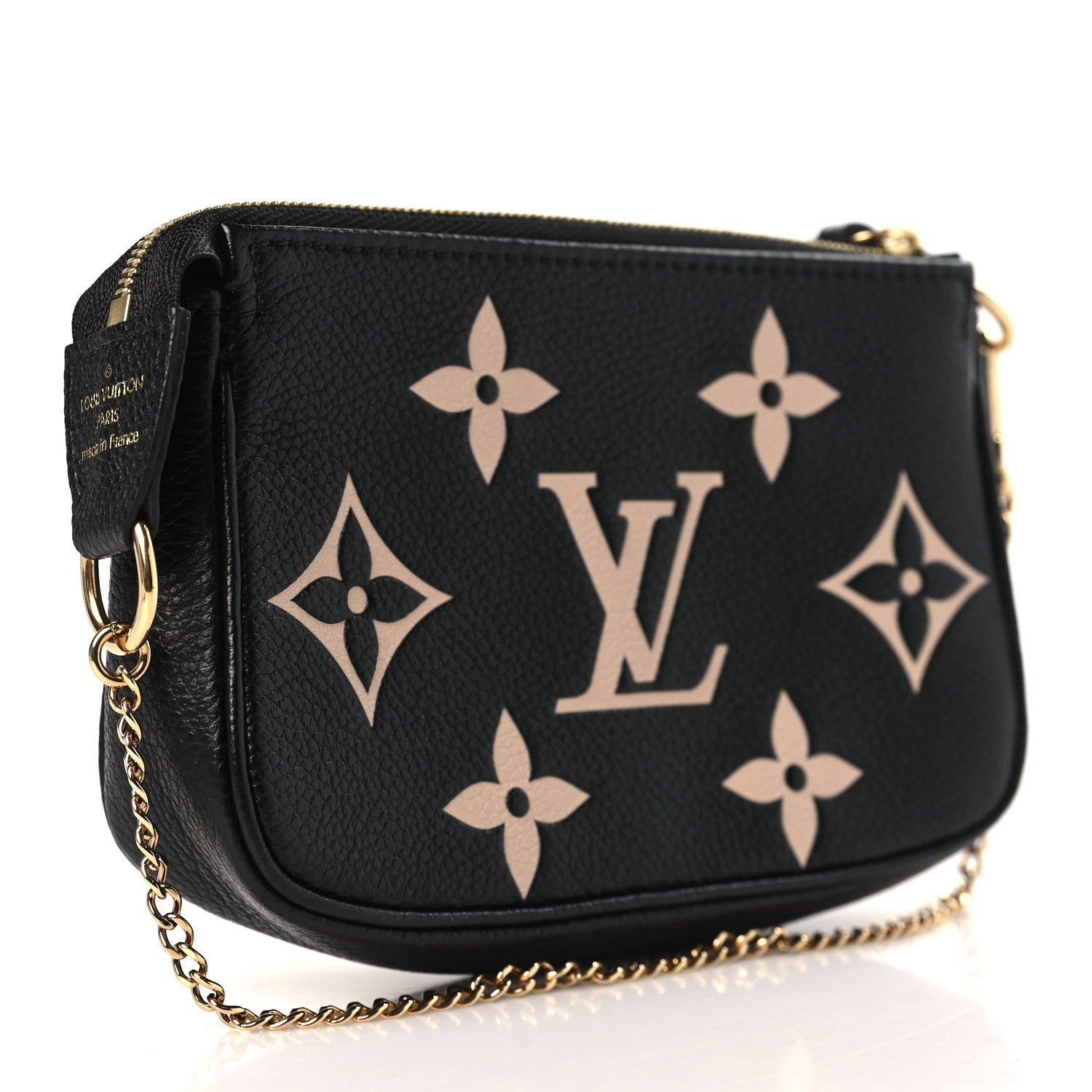 Louis Vuitton Empreinte Monogram Giant Mini Pochette Accessories Black 2 of 7