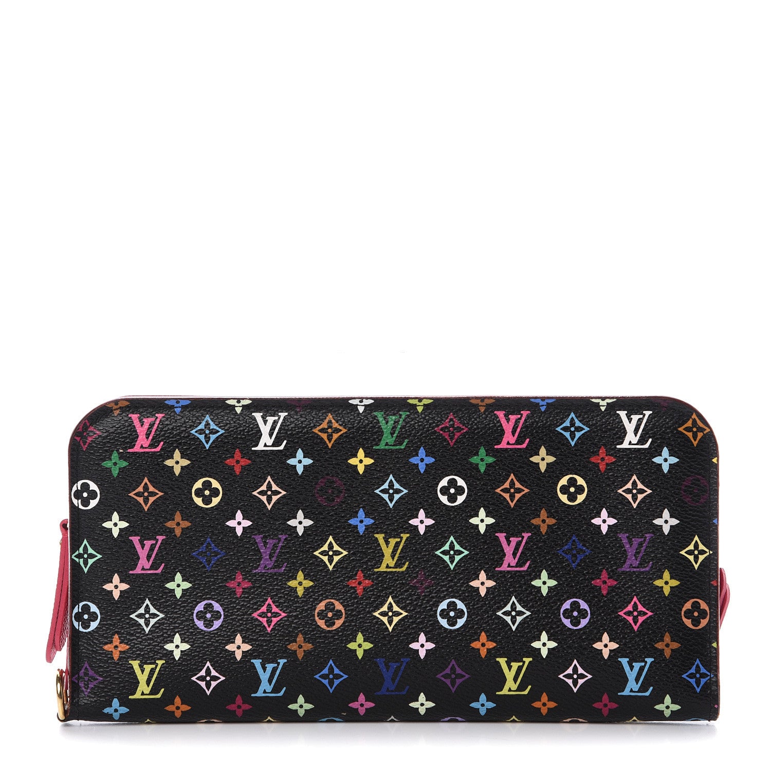 Louis Vuitton Monogram Multicolor Insolite Wallet Black Grenade 1 of 8