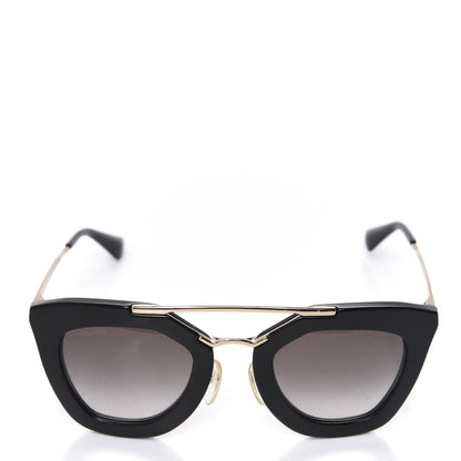 Prada Acetate Cinema Sunglasses SPR 09Q Black 2 of 9