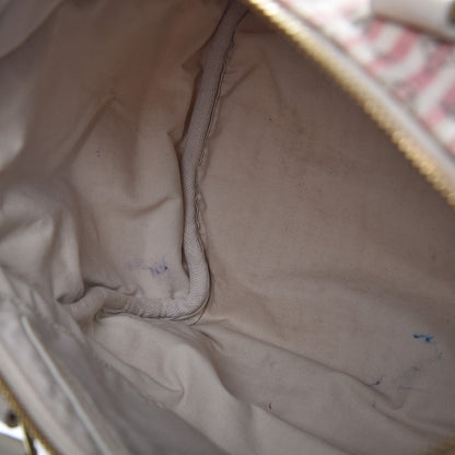 Louis Vuitton Mini Lin Croisette Speedy 30 Rouge 9 of 16