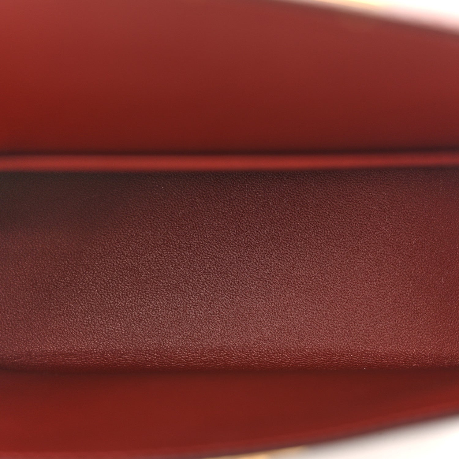 Hermes Madame Calfskin Mini Kelly Sellier 20 Rouge H 8 of 11