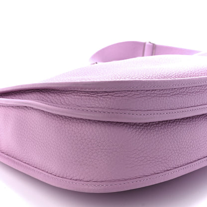 Hermes Taurillon Clemence Evelyne III PM Mauve Sylvestre 9 of 10