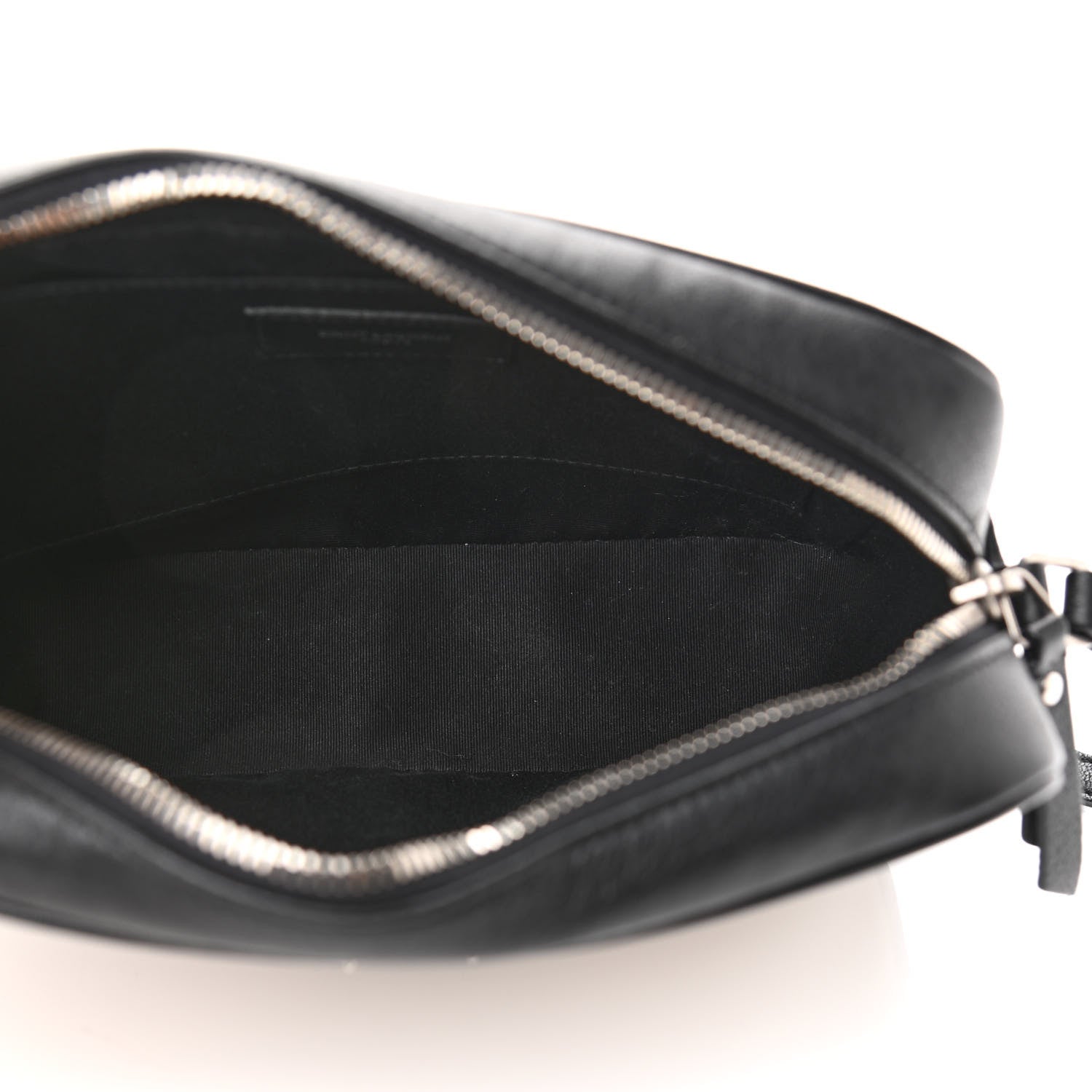 Saint Laurent Linen Canvas Monogram Lou Camera Bag Black 5 of 11