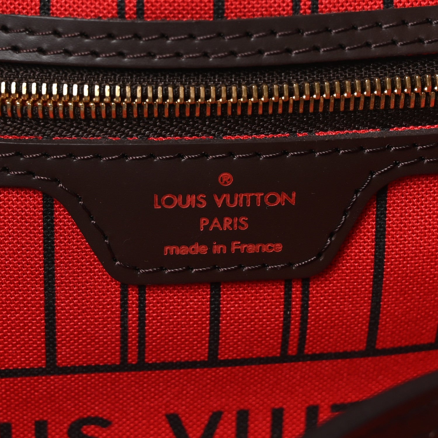 Louis Vuitton Damier Ebene Travel Stickers Neo Neverfull MM 7 of 10