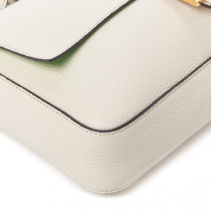Fendi Cuoio Romano Selleria Large Baguette Latte 5 of 7
