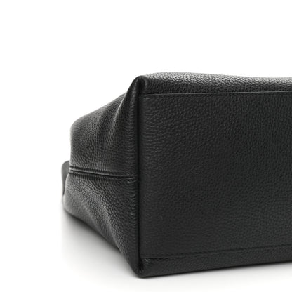Gucci Pebbled Calfskin Medium Soho Chain Shoulder Bag Black 10 of 11