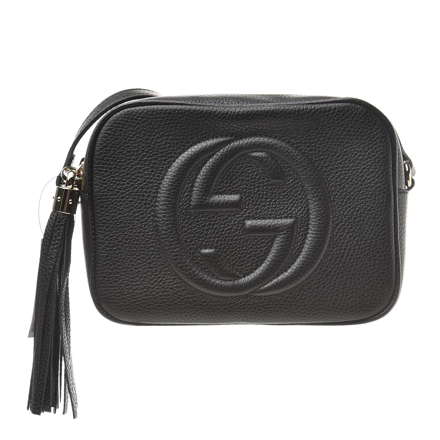 Gucci Pebbled Calfskin Small Soho Disco Bag Black 1 of 10