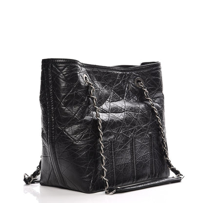 Chanel Calfskin Small Shopping In Moscow Tote Black 3 of 9